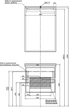 Aquanet 212661 Тумба с раковиной Aquanet Модена 65 белый (212661)