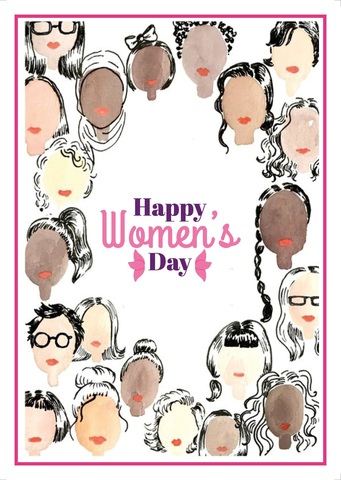 Açıqca (Открытки) Happy Womans Day