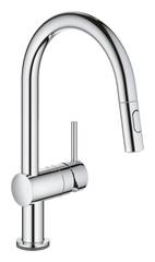 Смеситель для мойки с выдвижным изливом Grohe Minta Touch 31358002 фото