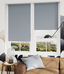 Рулонные шторы Лестер Серый