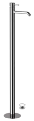 Remer X18NPO Смеситель для раковины на пол с донным клапаном x style фото
