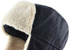 Картинка шапка-ушанка Skully Wear LFM 150_black canvas - 9