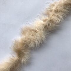 Боа "Пух марабу", дл. 1,8 м., 10 гр, бежевый