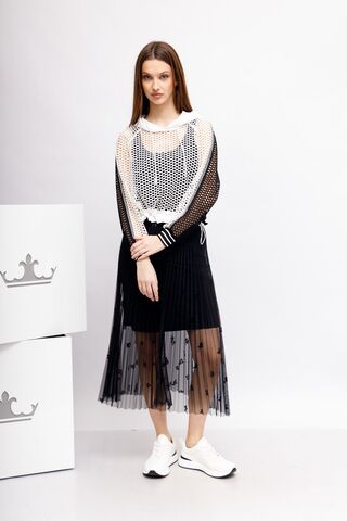Marc Cain Sports Худи с сеткой