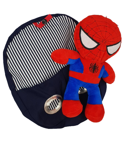 Супергерои рюкзак детский с игрушкой