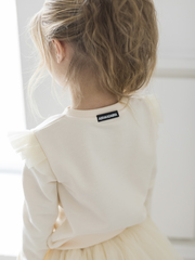 Interactive Sweatshirt Ballerina with 2 velcro dresses