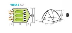 Туристическая палатка Canadian Camper Vista 3