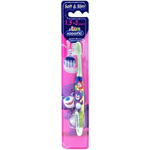 Зубная щетка для детей от 1,5 до 3 лет Kodomo Professional, 1 шт