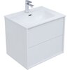 Aquanet 287540 Тумба Lino 60 (Flat) белый глянец (287540)