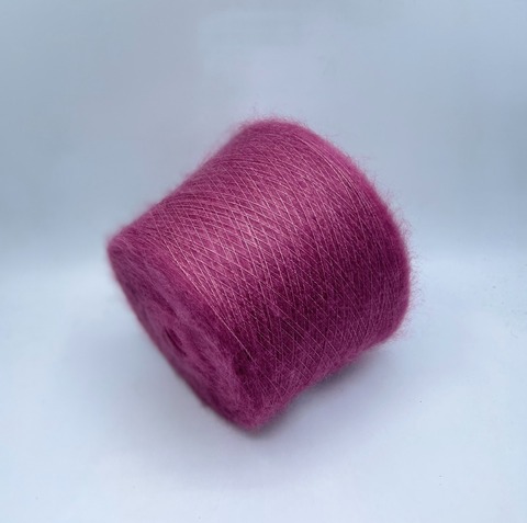 Filati Venezia (пр.Италия),art-Kid silk, 900/100гр, 70%Супер кидмохер, 30%Шелк, цвет-Мальва, арт-34933