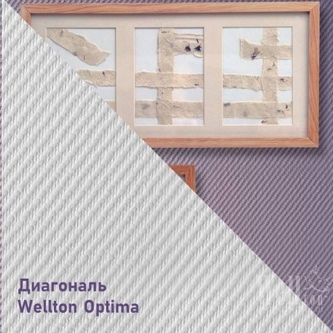 Стеклообои Wellton Optima WO440 Диагональ