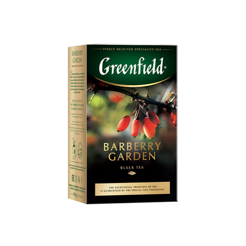 Чай черный листовой Greenfield Barberry Garden, 100 г