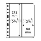 Лист для банкнот VARIO,Варио 2 ВЕРТИКАЛЬНЫЕ ячейки, прозрачный