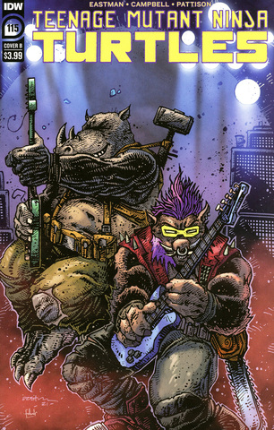 Teenage Mutant Ninja Turtles Vol 5 #115 (Cover B)