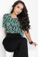 Блуза Алита (зеленая) Б12378-25 LT Collection