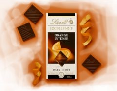 Şokolad \ Шоколад \ Chocolate Lindt Excellence Orange ?ntense Chocolate, 100 gr