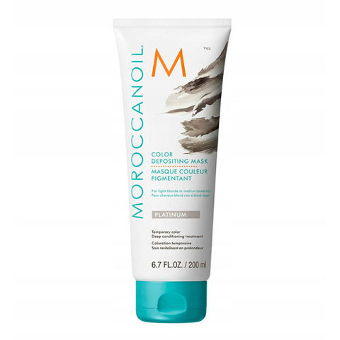 Moroccanoil Color Depositing Mask Platinum - Маска тонирующая для волос, платина