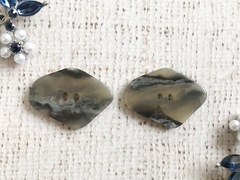 Пуговицы костюмные, р 3х2,2 см