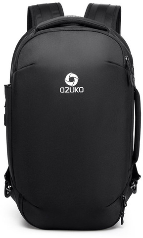 Картинка рюкзак городской Ozuko 9216S Black - 7