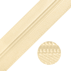 Молния спираль рулонная Т5, св. бежевый