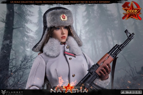 Фигурка Наташа Советский Офицер масштаб 1/6 Red Alert