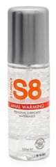 Лубрикант анальный Stimul8 S8 – согревающий, водная основа, 125 мл