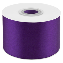 Лента Атласная (5см*22,85м) Фиолетовый.