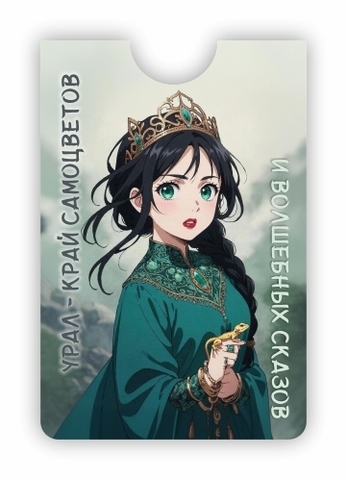 Урал Сувенир - Урал кардхолдер №0008 Хозяйка аниме