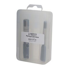 Метчик М16х2,0 (Комплект 2шт, левый) CSN223010 115CrV3 6h(2N) 80мм a=10 Bucovice(CzTool) 120160