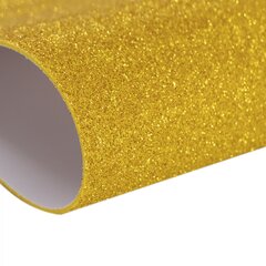 Материал для творчества фоамиран Alingar, А4, 2 мм, самоклеющийся, глитер, 10 цветов, ассорти, упаковка полиэтилен