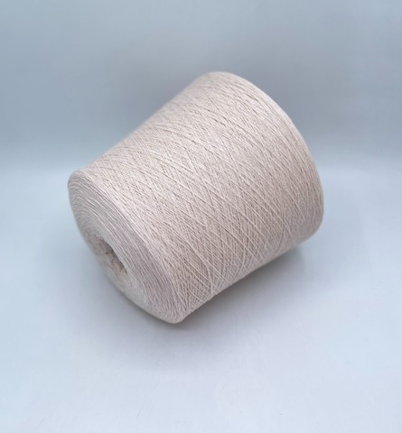 Бобинная пряжа, Cervino, 2/26 1300м/100гр. 93%Меринос 7%Кашемир, цвет-Миндальное молоко(110), 37045