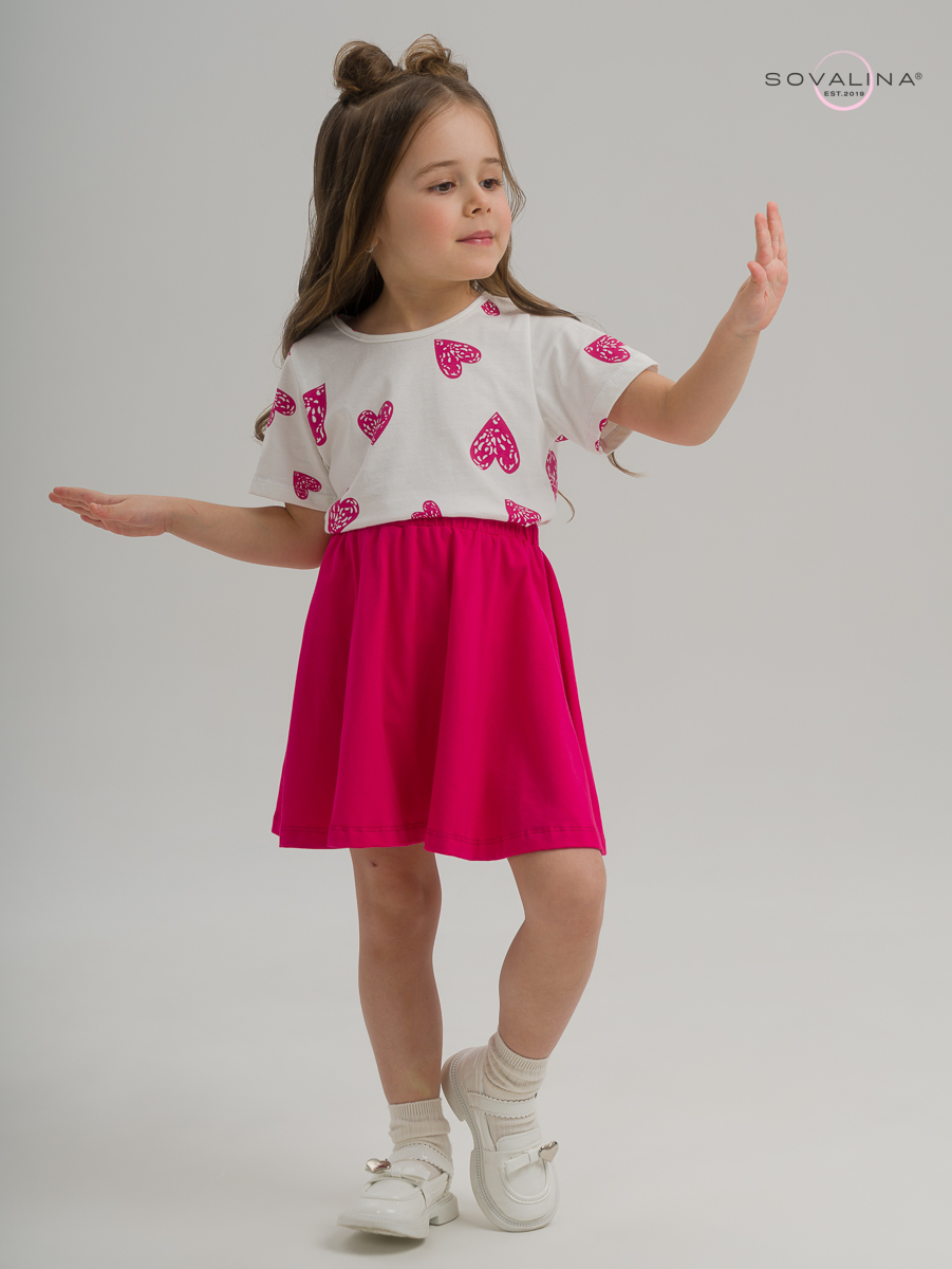 Костюм Мальвина SG разбитое сердце-фуксия New