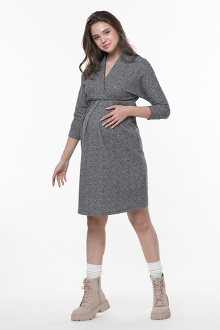 Платье для беременных 16278 черный