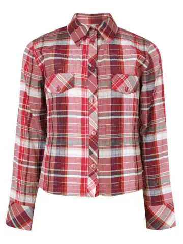 Блузка в клетку REMIX