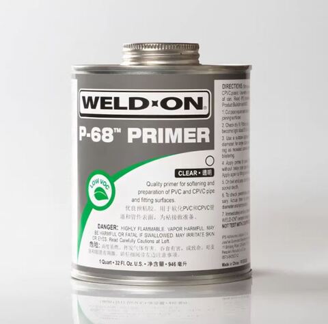 Weld-On P-68 Primer - грунтовка (праймер) - 946 мл