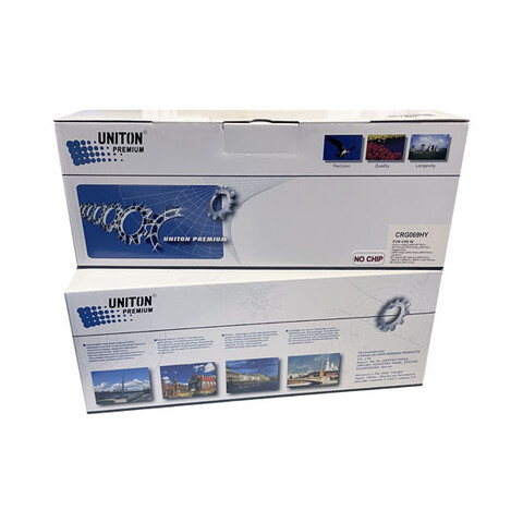 Совместимый картридж UNITON Premium Cartridge 069H для CANON LBP-673, MF752, 754 желтый (5,5K, БЕЗ ЧИПА)