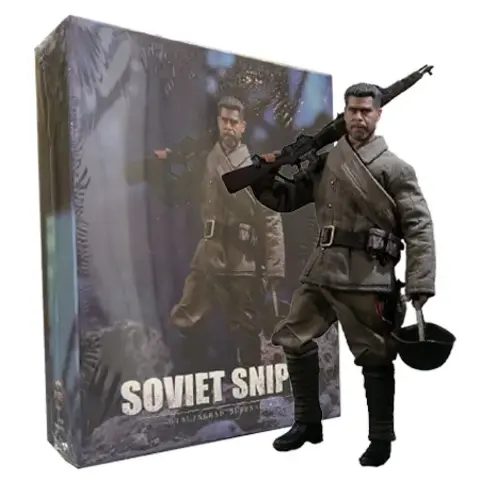 Фигурка Снайпер Куликов из фильма Враг у ворот 1/12