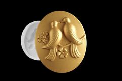 Силиконовый молд Камея № 31 Птички