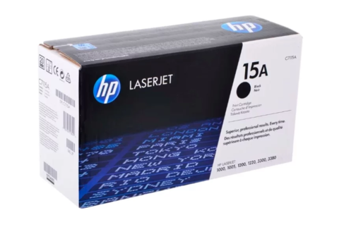 Лазерный картридж HP C7115A №15A чёрный