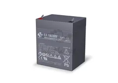 Аккумуляторная батарея B.B. Battery BP 5-12 BB (12V 5Ah ДхШхВ 90х70х106 мм, масса 1,8 кг) клеммы F2 — фото 2
