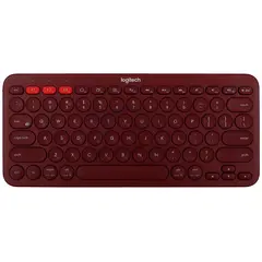 Клавиатура беспроводная Logitech K380 920-007655, Bluetooth, красный (920-007655)