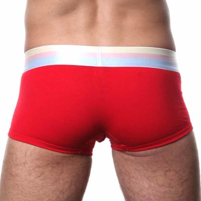 Мужские трусы боксеры Calvin Klein Steel Multicolor Red