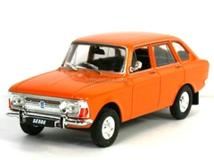 IZH-2125 Kombi dark orange 1:43 DeAgostini Auto Legends USSR #54