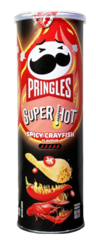 Чипсы Pringles со вкусом Раков в острых специях