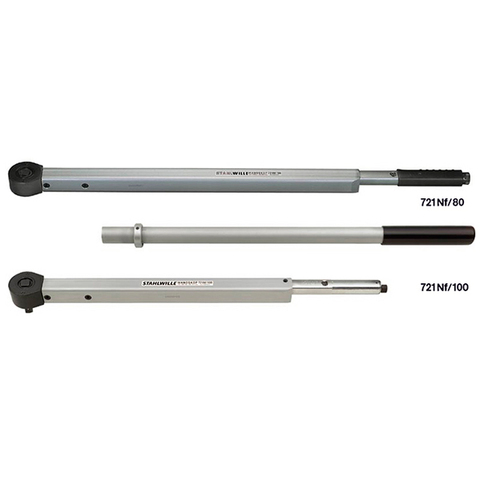 721Nf/100 Моментный ключ с трещоткой 3/4'', 200-1000Нм, STAHLWILLE, Германия.
