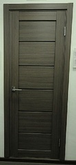 Межкомнатная дверь  Браво-22 Grey Melinga стекло Magic Fog, elporta (Браво)