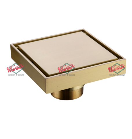 Душевой трап Warmer Bronze Line 086100