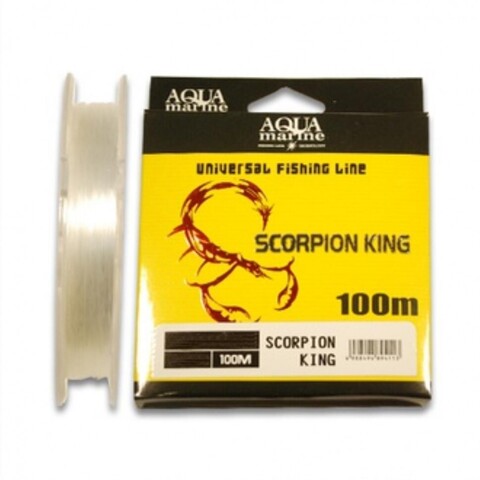 Купить рыболовную леску YGK Scorpion King 0.6 / 0,128мм 100м (1,45 кг) прозрачная 1959172