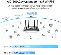 TP-Link Archer TX20U Plus - AX1800 Wi-Fi USB‑адаптер высокого усиления с двумя антеннами