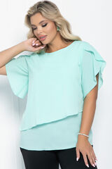 Блуза Магнолия (мятная) Б11050 LT Collection